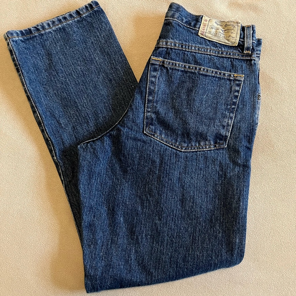 Jeans RedHead Mens Denim Classic Fit Size 34x32 (measures 32x32)